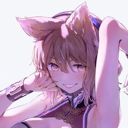 This is a pixiv picture whose title is 神子.
