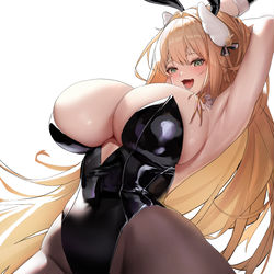 This is a pixiv picture whose title is 奢侈兔露菲.