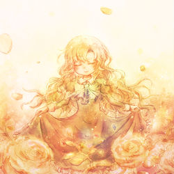 This is a pixiv picture whose title is 【Ib】メアリーのテーマDemo曲No.1 イメージイラスト.