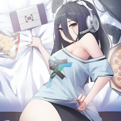 This is a pixiv picture whose title is Nikke Exia(エクシア).