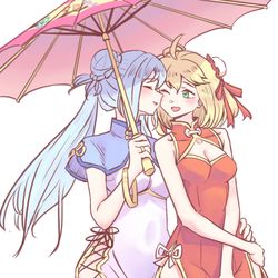 This is a pixiv picture whose title is ユフィアニ.
