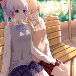 This is a pixiv picture whose title is 荧鹭-静好.