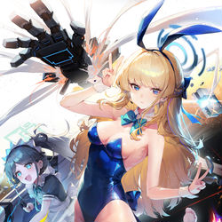 This is a pixiv picture whose title is Bunny Hop.