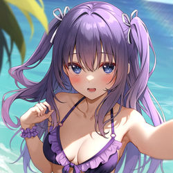 This is a pixiv picture whose title is らくがきちゃんの自撮り.