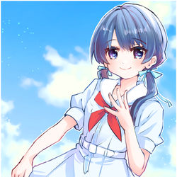 This is a pixiv picture whose title is 蓮つめ.