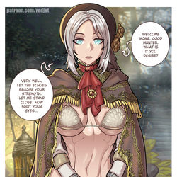 This is a pixiv picture whose title is The Doll - Bloodborne (01).