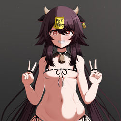 This is a pixiv picture whose title is HuTao Milk.