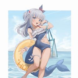 This is a pixiv picture whose title is 夏日A!.