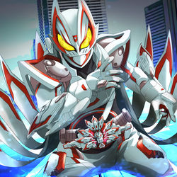 This is a pixiv picture whose title is 仮面ライダーギーツⅨ.
