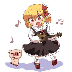 This is a pixiv picture whose title is ウクレレーみあ.