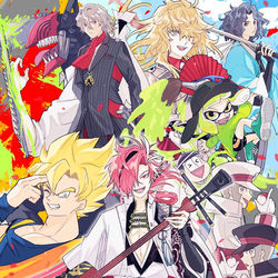 This is a pixiv picture whose title is 【COMIC CITY SPARK 18】告知イラスト.