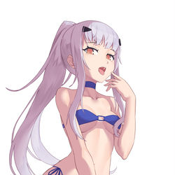 This is a pixiv picture whose title is 天气热.