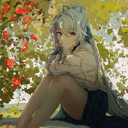 This is a pixiv picture whose title is 时雨绮罗.