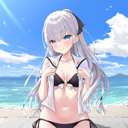 This is a pixiv picture whose title is 鳴瀬しろは.