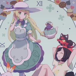 This is a pixiv picture whose title is アリス風.