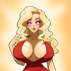 This is a pixiv picture whose title is Bimbo Escort.