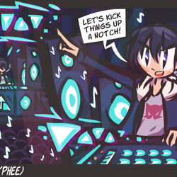 This is a pixiv picture whose title is Banger Alert! (DJ TG!).