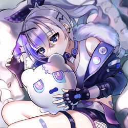 This is a pixiv picture whose title is お昼寝モード👾.