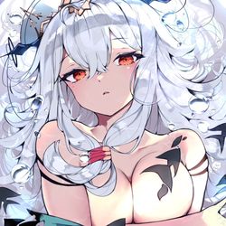 This is a pixiv picture whose title is 🐠.