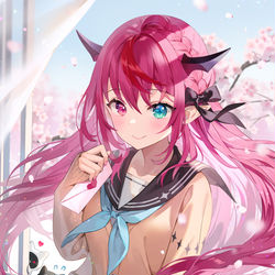This is a pixiv picture whose title is HopeyBirthday.