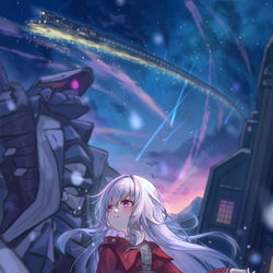 This is a pixiv picture whose title is 克拉拉.