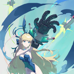 This is a pixiv picture whose title is 全弹发射.