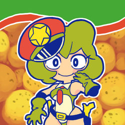 This is a pixiv picture whose title is キャ〇ツさん太郎ちゃん.
