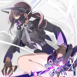 This is a pixiv picture whose title is 抜刀に際して勿論鞘は変形します。.