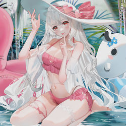 This is a pixiv picture whose title is テヘペロ.