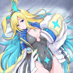 This is a pixiv picture whose title is バニースーツネオユニヴァース.