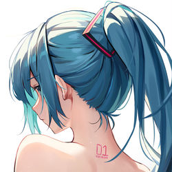 This is a pixiv picture whose title is 背.