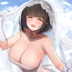 This is a pixiv picture whose title is 【313+】　「幸せになりましょうね」.