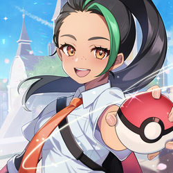 This is a pixiv picture whose title is ネモちゃん.