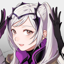 This is a pixiv picture whose title is 神装ルフレ.