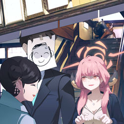 This is a pixiv picture whose title is 2023-06-05 陸八魔アル.