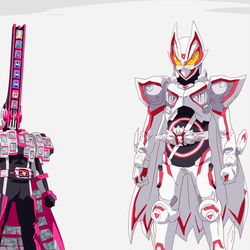This is a pixiv picture whose title is ギーツ(&戦隊)まとめ40.