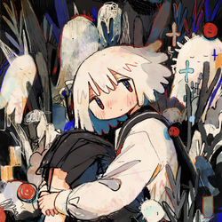 This is a pixiv picture whose title is 無題.