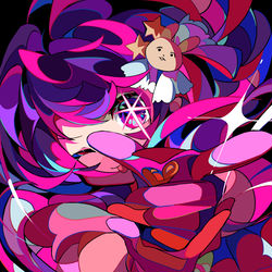 This is a pixiv picture whose title is 究極のアイドル.