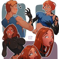 This is a pixiv picture whose title is MTF Latex.