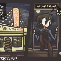 This is a pixiv picture whose title is Super Diner Special (Waitress TG.