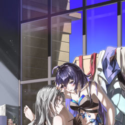 This is a pixiv picture whose title is 铁道布希.