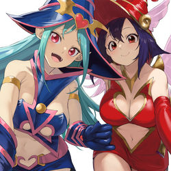 This is a pixiv picture whose title is マジシャンガール達.