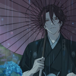 This is a pixiv picture whose title is 水無月の花婿.