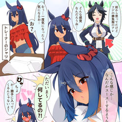 This is a pixiv picture whose title is フジ的ヒシアマゾン.