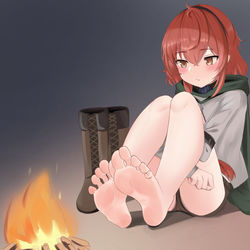 This is a pixiv picture whose title is skeb.