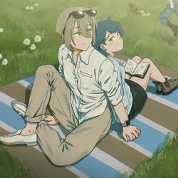 This is a pixiv picture whose title is In another life.