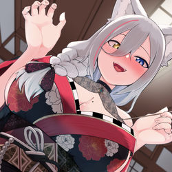 This is a pixiv picture whose title is skebお裾分け.