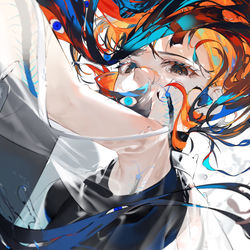 This is a pixiv picture whose title is 無題.