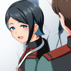 This is a pixiv picture whose title is 架け橋になるって夢、諦めたくないから.