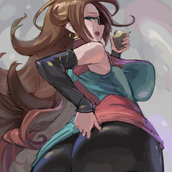 This is a pixiv picture whose title is 21号.